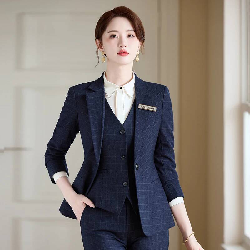 Women'S Formal Wear Pantsuits - Hoge kwaliteit stof herfst winter formele