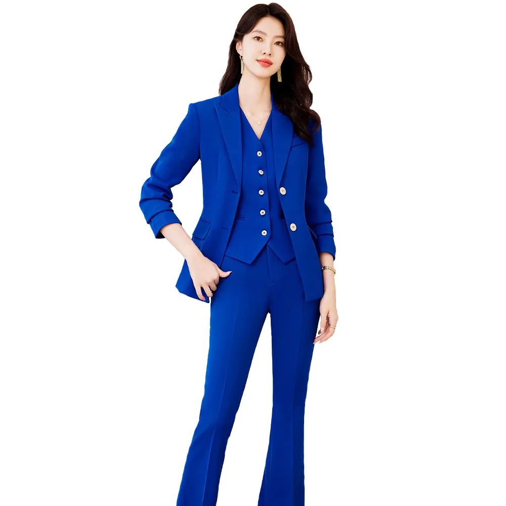 Women'S Formal Wear Pantsuits - Pop Hoge Kwaliteit Stof Formele Vrouwen