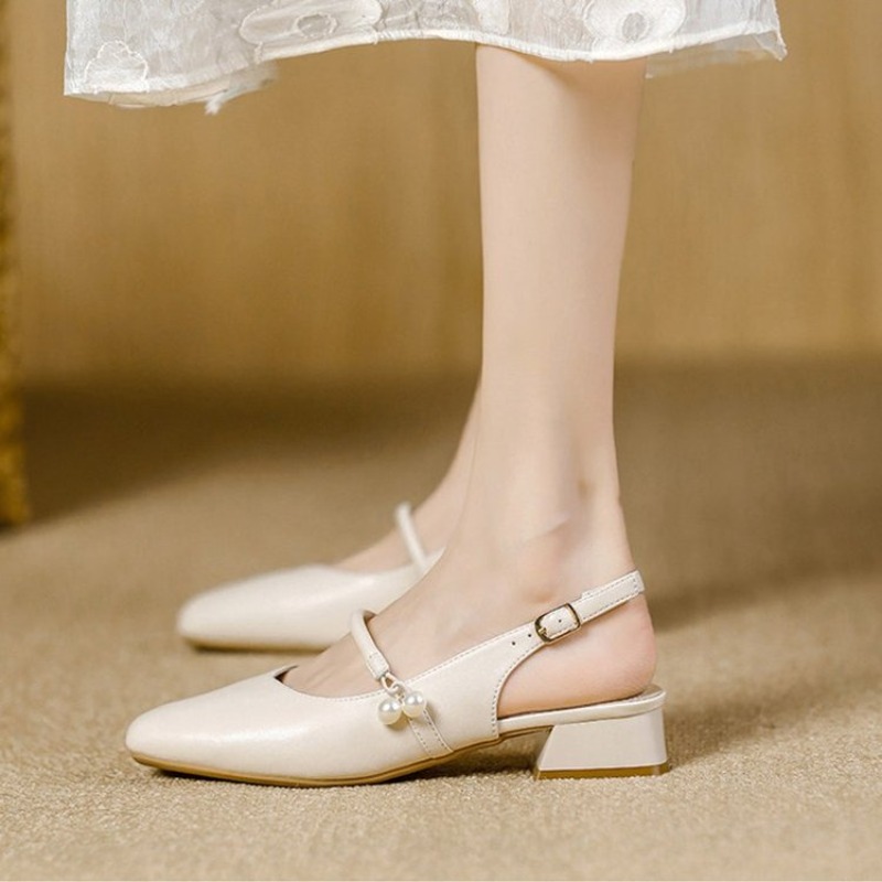 Women'S Work Fashion - Dames slingback Mary Janes schoenen met