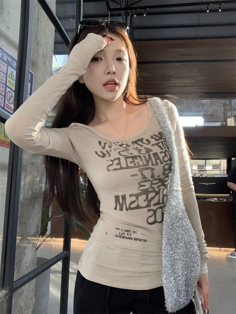 Women'S Gothic Formal Wear - T-shirts met lange mouwen Dames Oversized