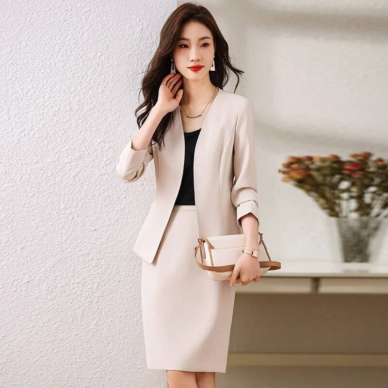 Women'S Formal Wear Pantsuits - Formele damespakken met rok en jassen