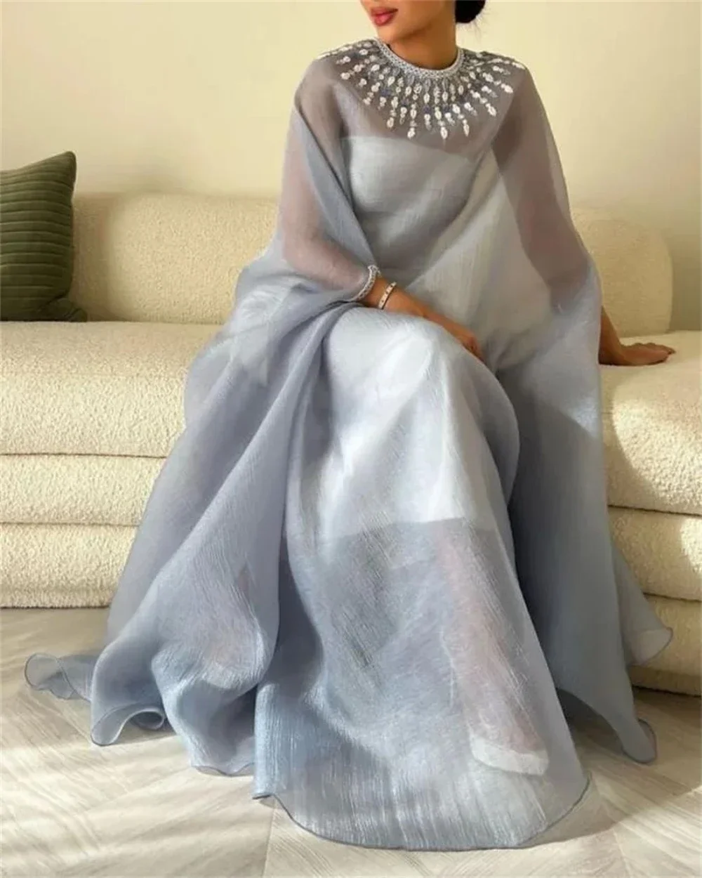 Women Formal Wear Dubai - Aangepaste gewaden Saoedi-Arabië Vrouwen dragen strapless