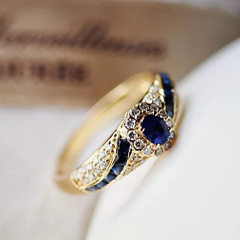 Formal Wear Jewelry For Women - 1 stuk elegante gouden legeringsring met