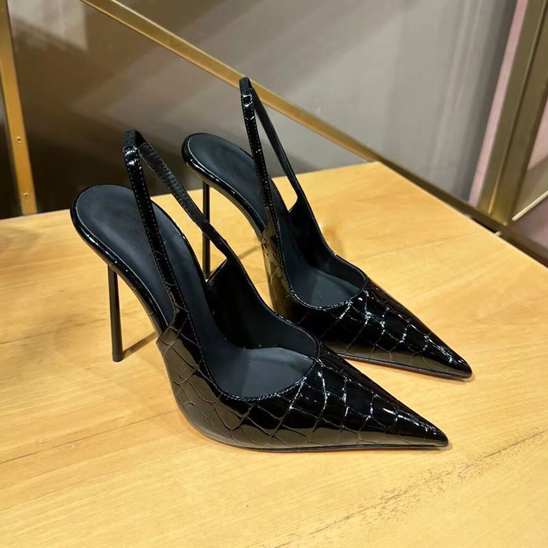 Women'S Work Fashion - Nieuwe eenvoudige puntige sandalen met open