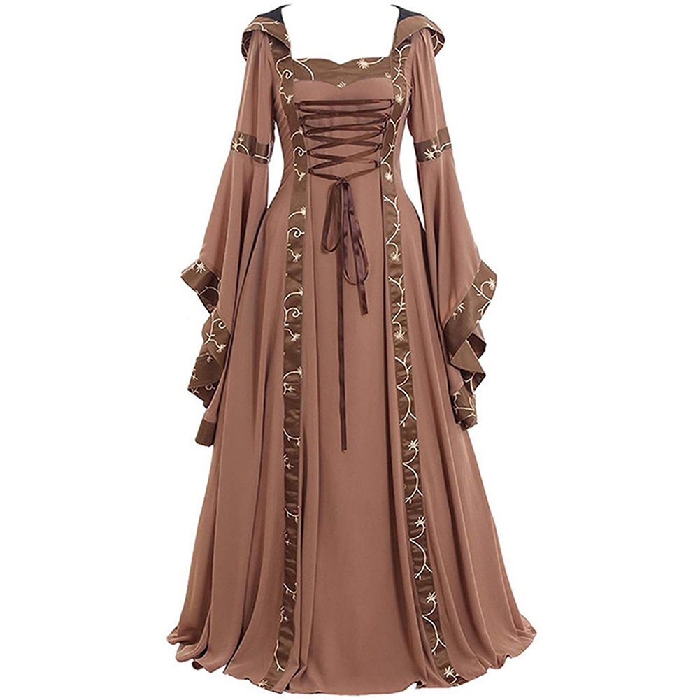 Women'S Gothic Formal Wear - Vrijetijdskleding Gothic damesjurk Retro prinsessenjurk met