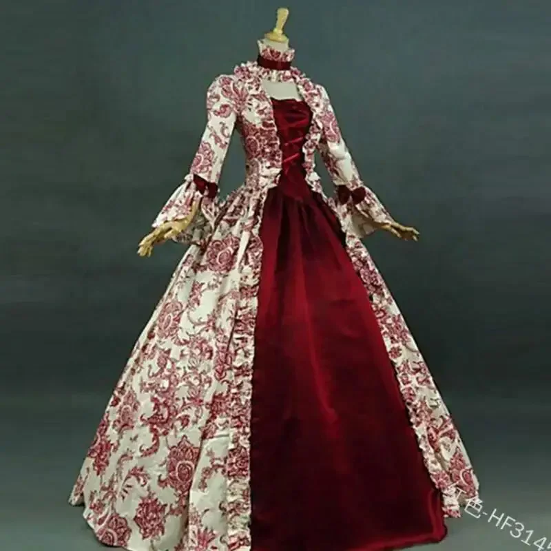 Women'S Gothic Formal Wear - Plus Size Dames Gotische Bloemrijke Kant