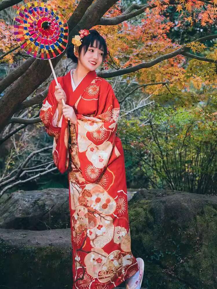 Women Formal Wear Photoshoot - Kimono Gemodificeerde Vrouwen Japanse Stijl Chinese