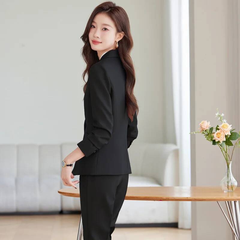 Herfst Winter Formele uniforme - Women'S Formal Wear Pantsuits recensie en prijs