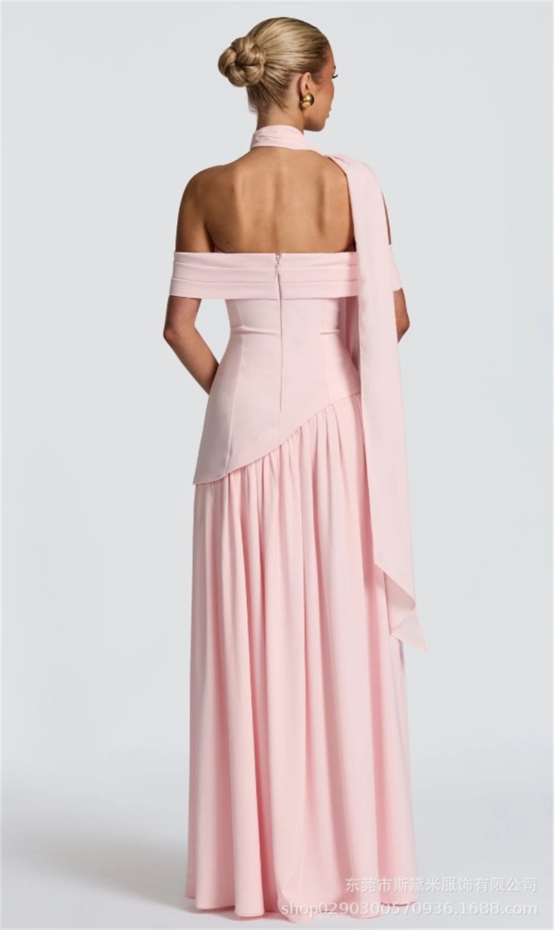 Roze dames galajurk met sjaal, - Women'S Red Formal Wear recensie en prijs