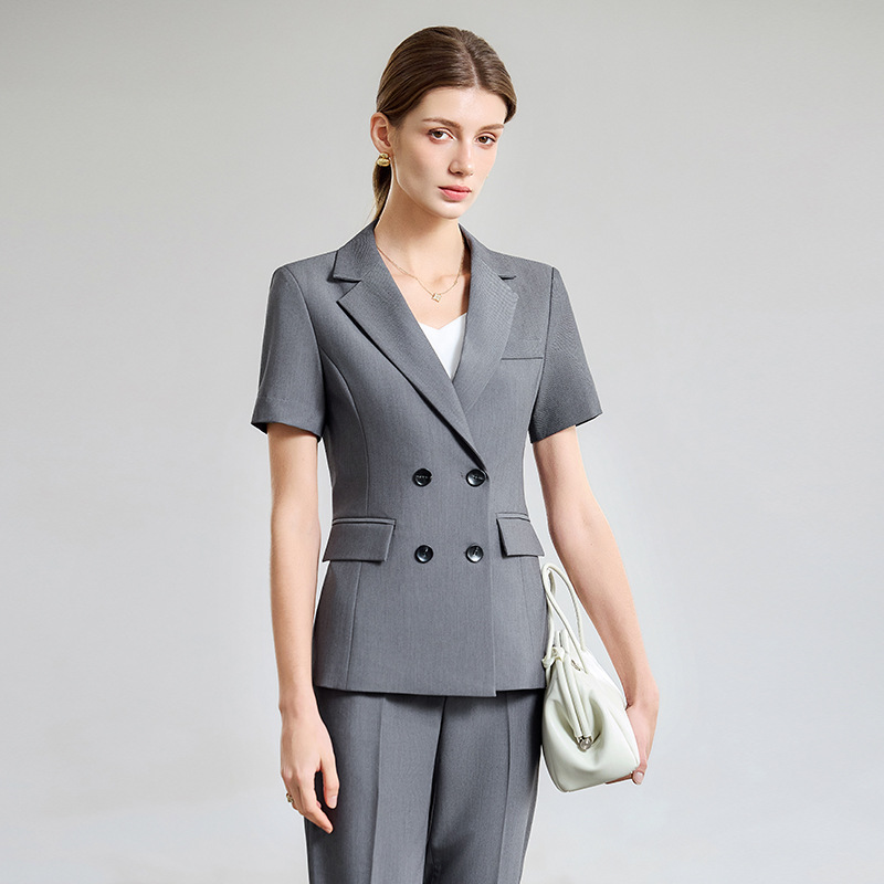 Dames zomer dunne korte mouwen - Women Formal Wear Interview recensie en prijs