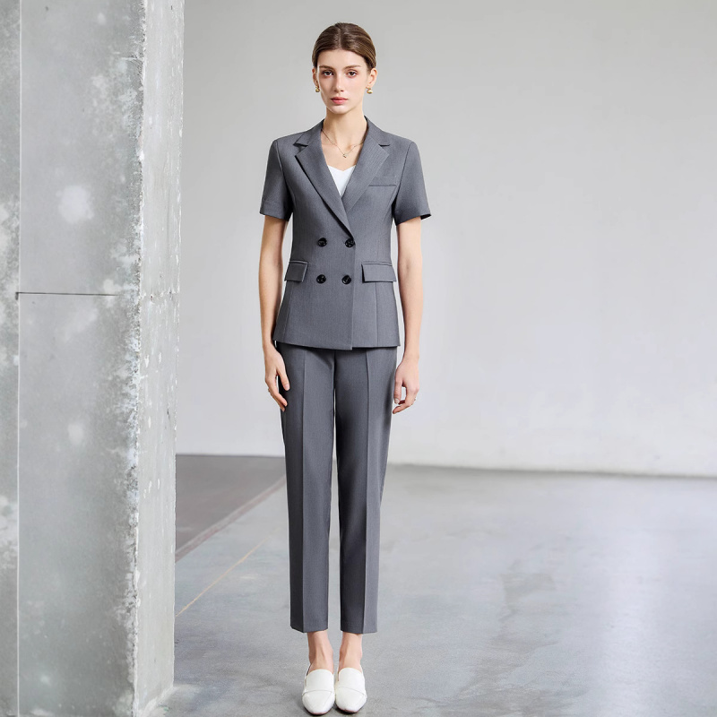 Dames zomer dunne korte mouwen - Women Formal Wear Interview recensie en prijs