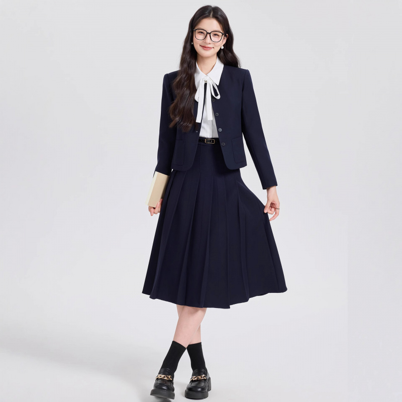 Grijze korte pakset voor dames - Women Formal Wear Interview recensie en prijs