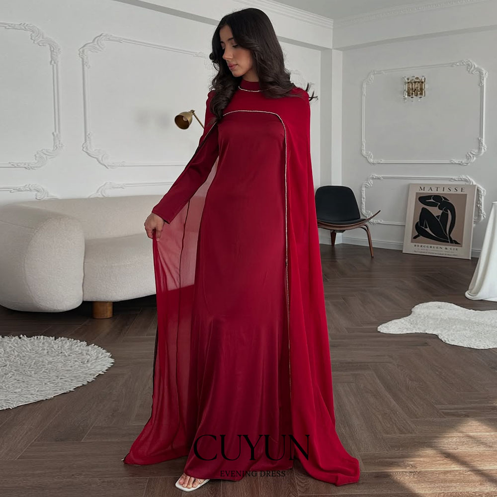 CUYUN Rode Saudi Vrouwen Avond - Women Formal Wear Dubai recensie en prijs