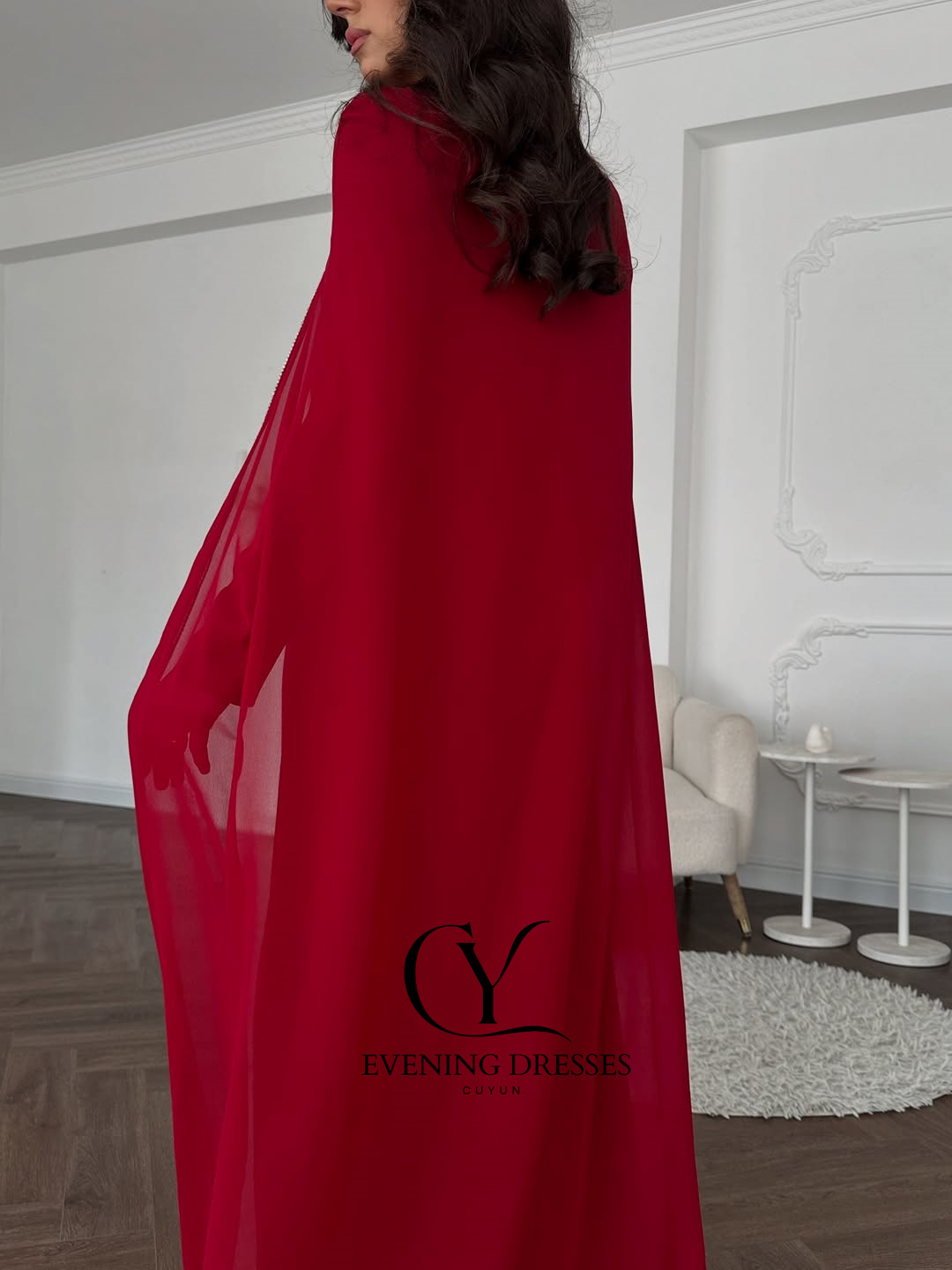 CUYUN Rode Saudi Vrouwen Avond - Women Formal Wear Dubai recensie en prijs