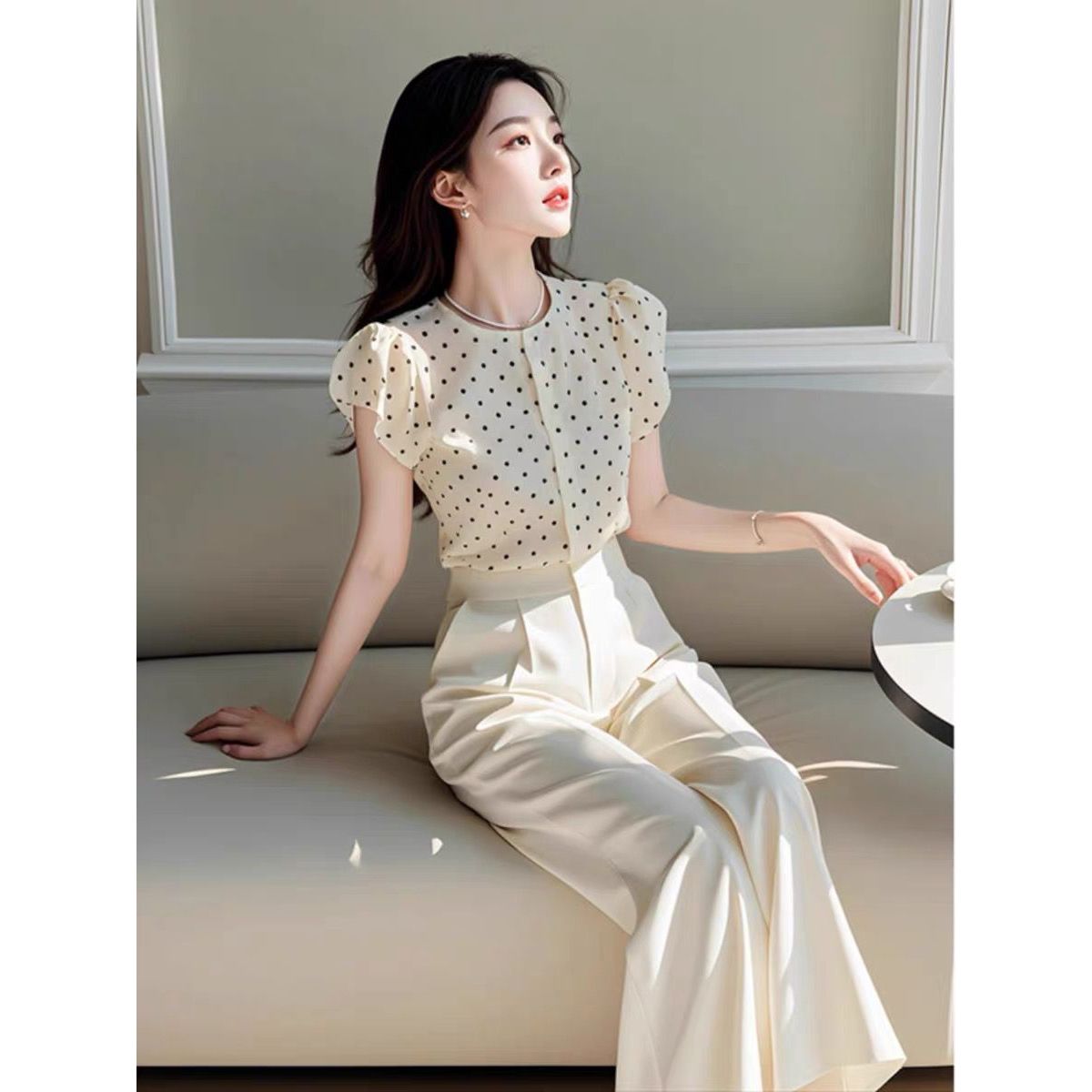 Nieuwe zomer elegante dames tw - Women Formal Wear Tops recensie en prijs