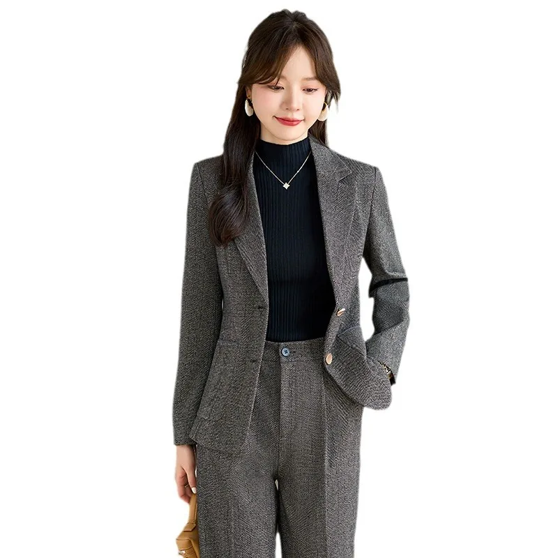 Pop Hoge Kwaliteit Stof Fluwel - Women'S Formal Wear Pantsuits recensie en prijs
