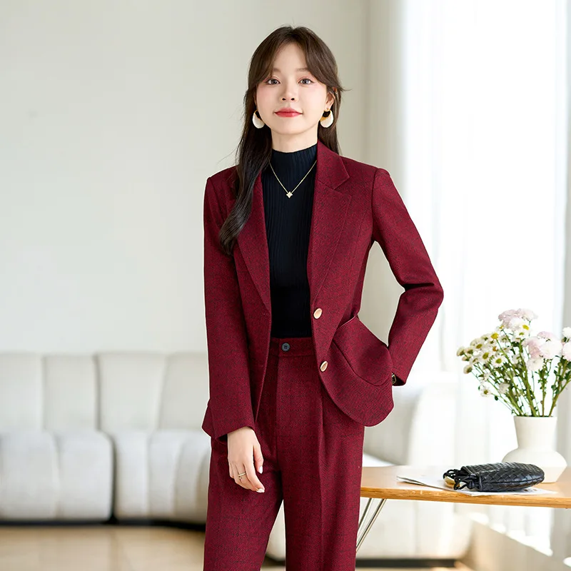 Pop Hoge Kwaliteit Stof Fluwel - Women'S Formal Wear Pantsuits recensie en prijs
