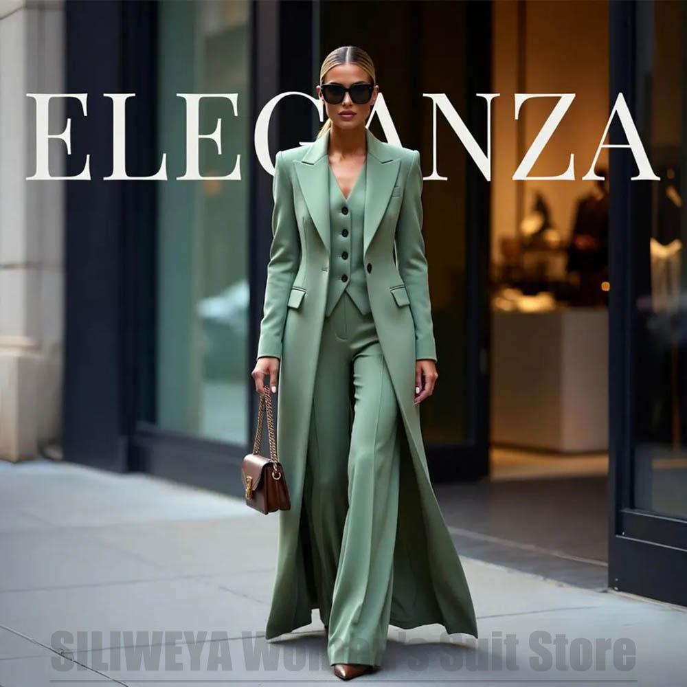 Chique damespak driedelig met  - Women Formal Wear Blazer Set recensie en prijs