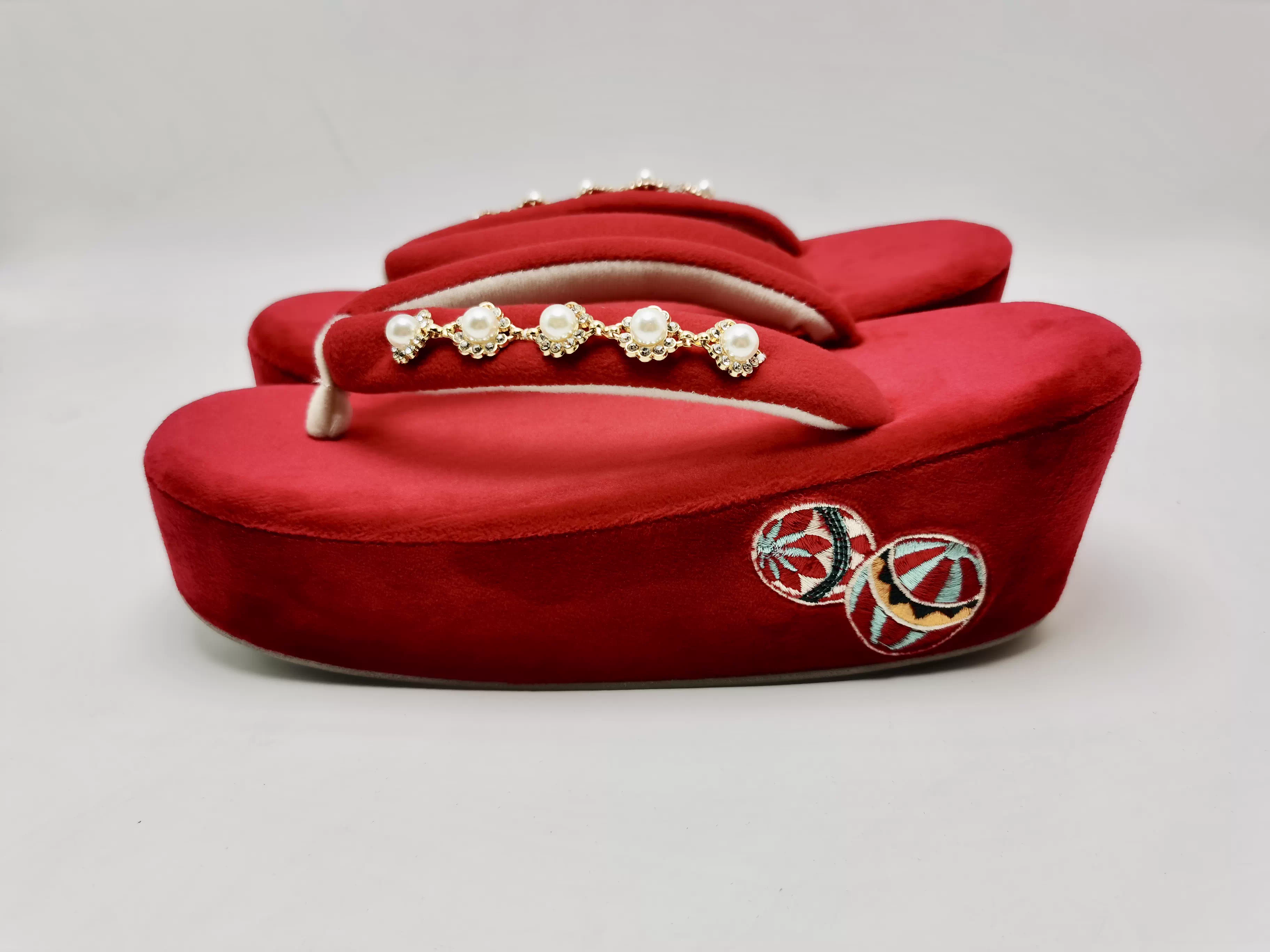 Japanse sandalen met kurkzool  - Women Formal Wear Heels recensie en prijs