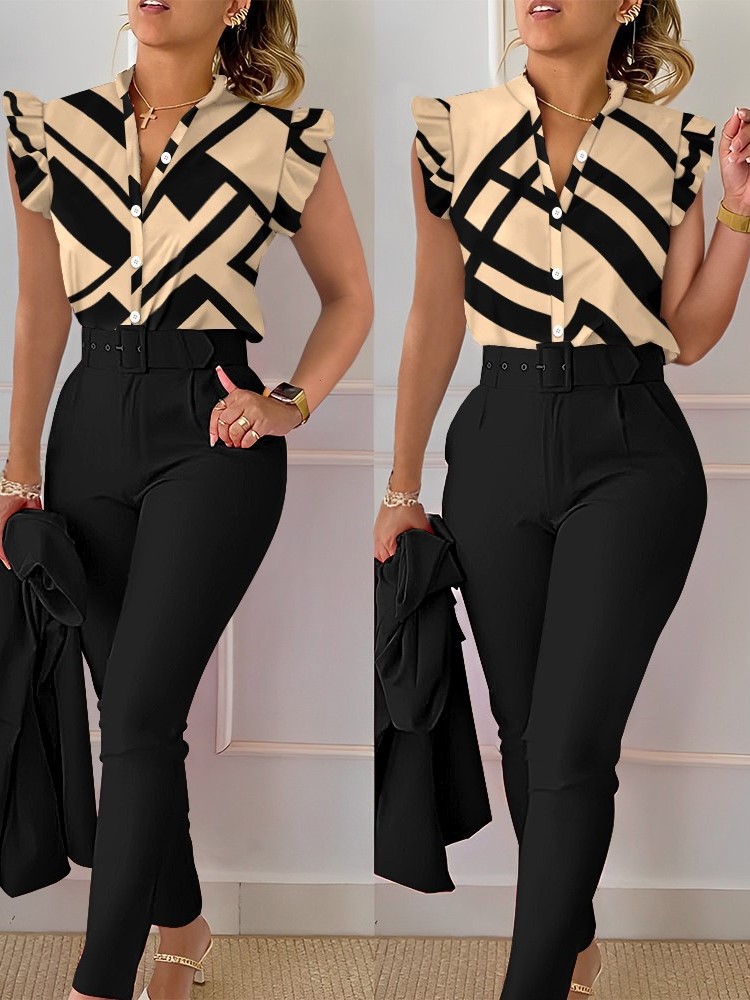Dames Elegante, Slanke Tweedel - Women Formal Wear Tops recensie en prijs