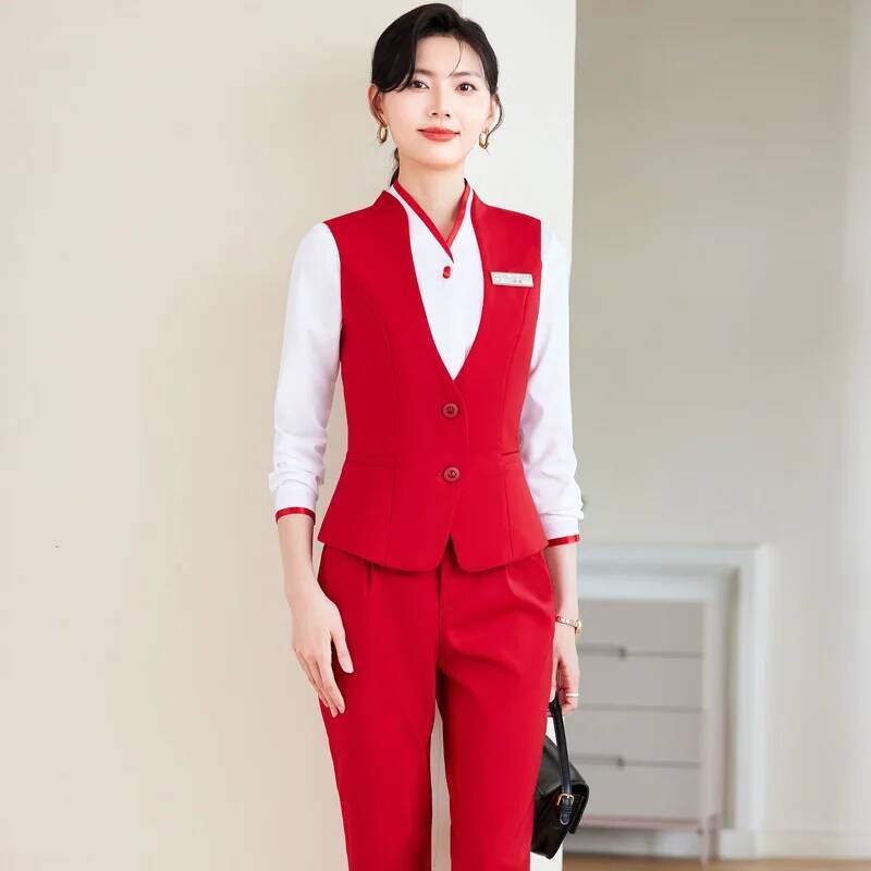 Plus maat 5XL formele broekpak - Women Formal Wear Interview recensie en prijs