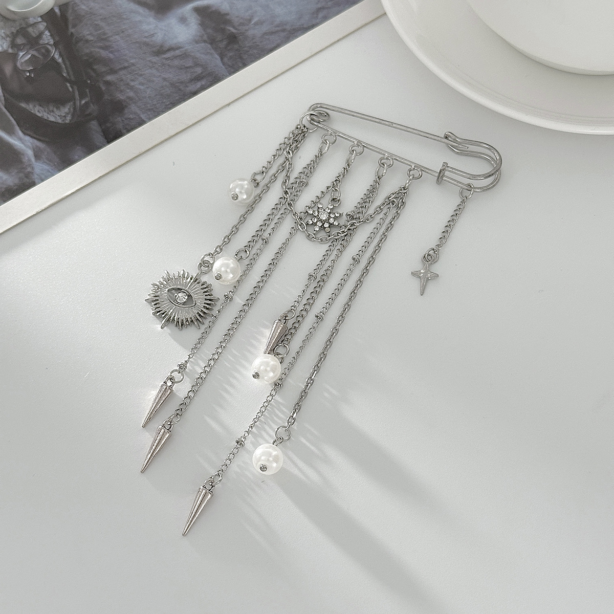 Imitatie Parel Broche Elegante - Formal Wear Jewelry For Women recensie en prijs
