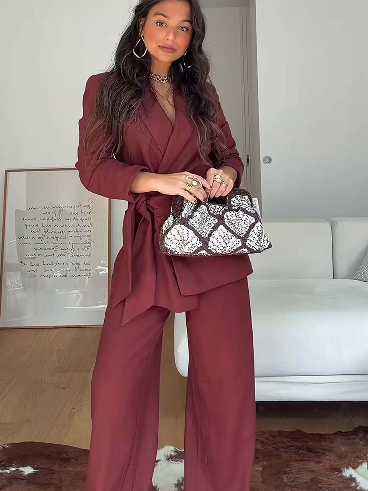 Mode Kantoor Dames Blazer Broe - Women Formal Wear Blazer Set recensie en prijs