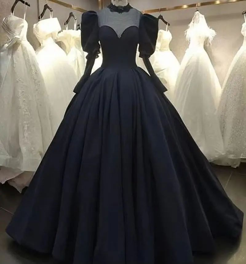 Gotische zwarte trouwjurk pure - Women'S Gothic Formal Wear recensie en prijs