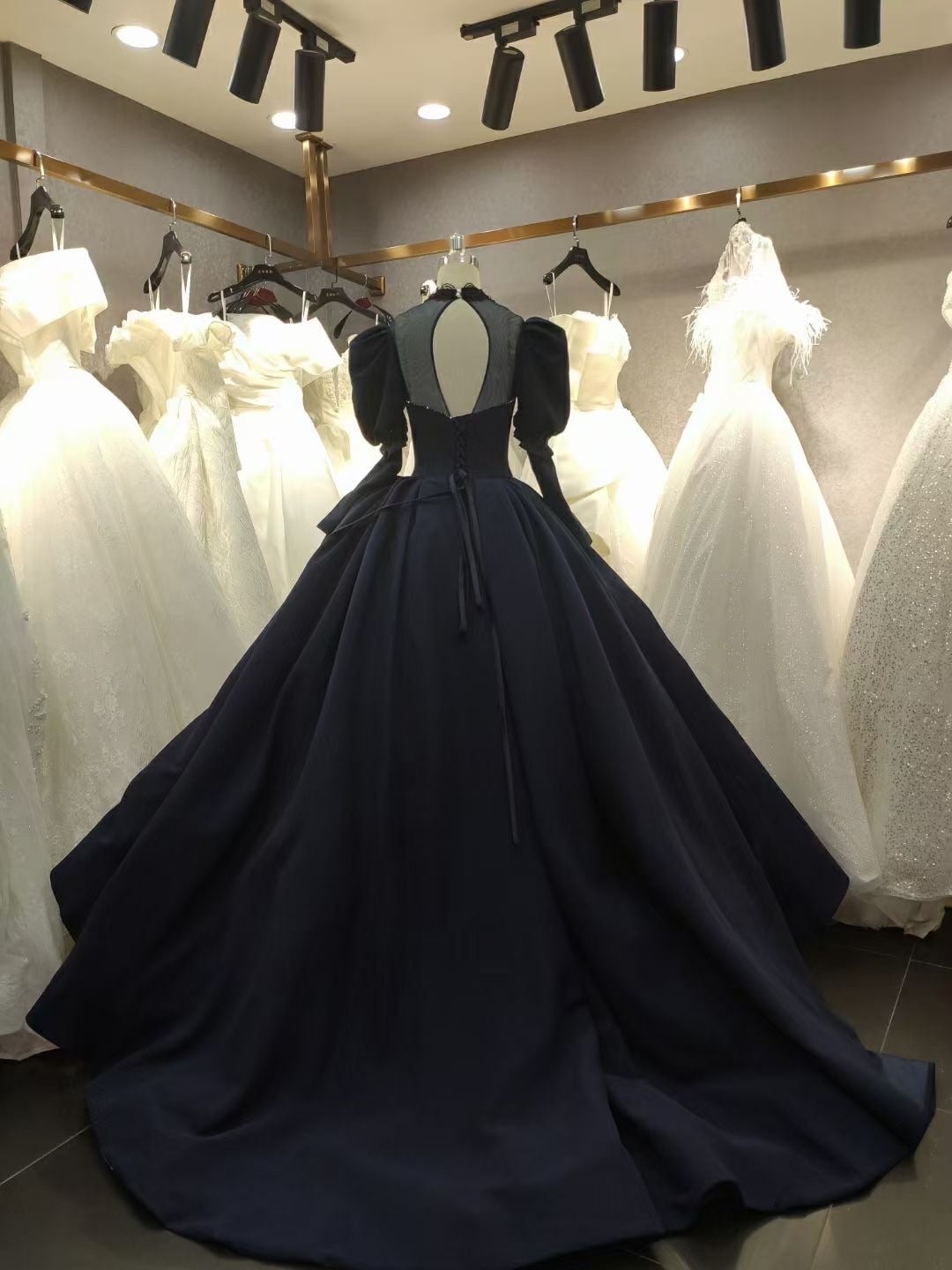 Gotische zwarte trouwjurk pure - Women'S Gothic Formal Wear recensie en prijs