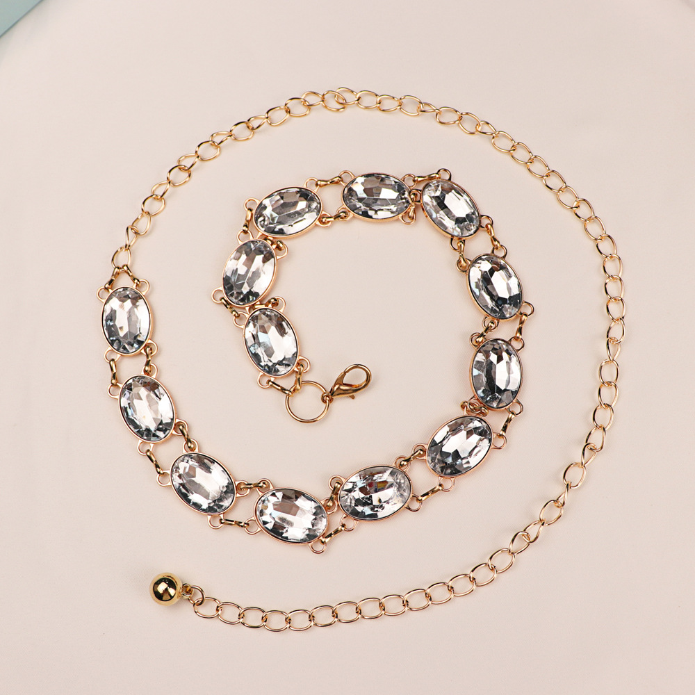 Chique strass tailleketting da - Formal Wear Jewelry For Women recensie en prijs