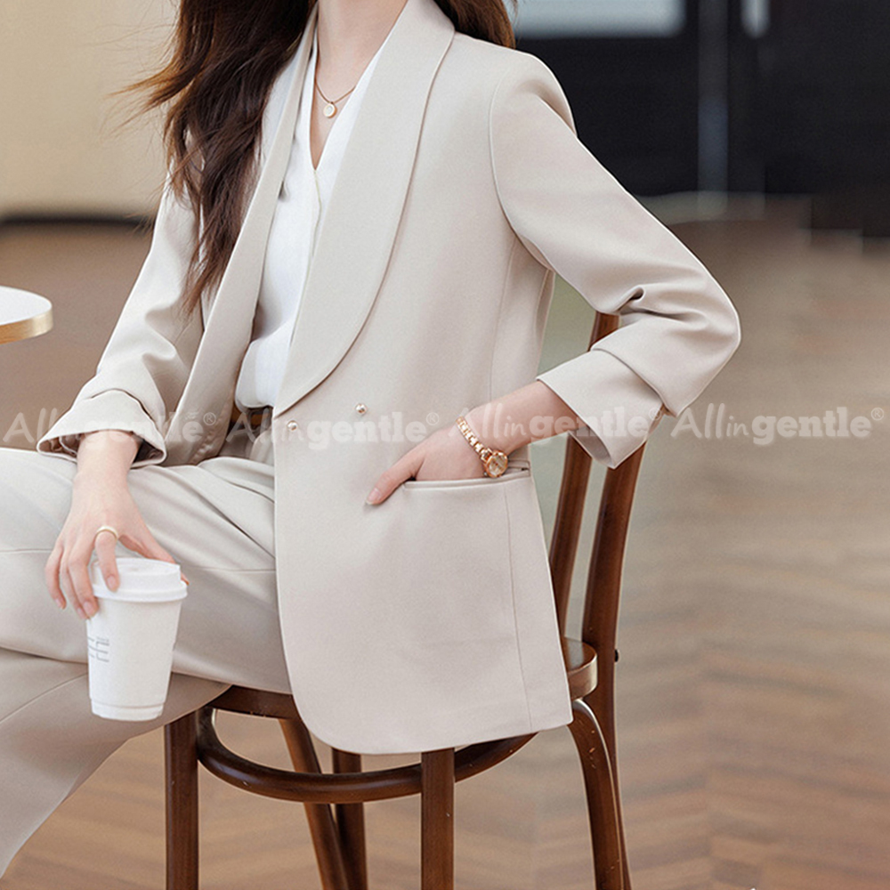Dames kantoorpak 2-delige set  - Blazer Set Women Formal recensie en prijs