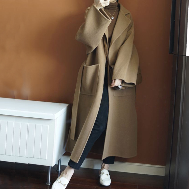 Elegante dames lange jas 100%  - Women Formal Wear Coat recensie en prijs