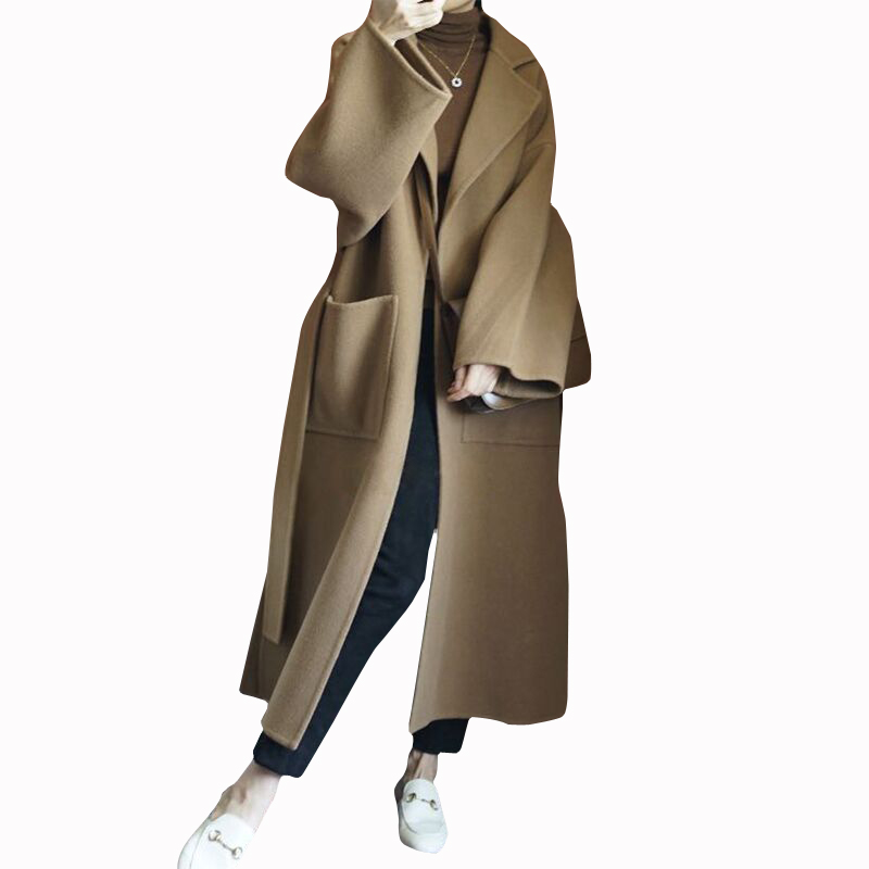 Elegante dames lange jas 100%  - Women Formal Wear Coat recensie en prijs
