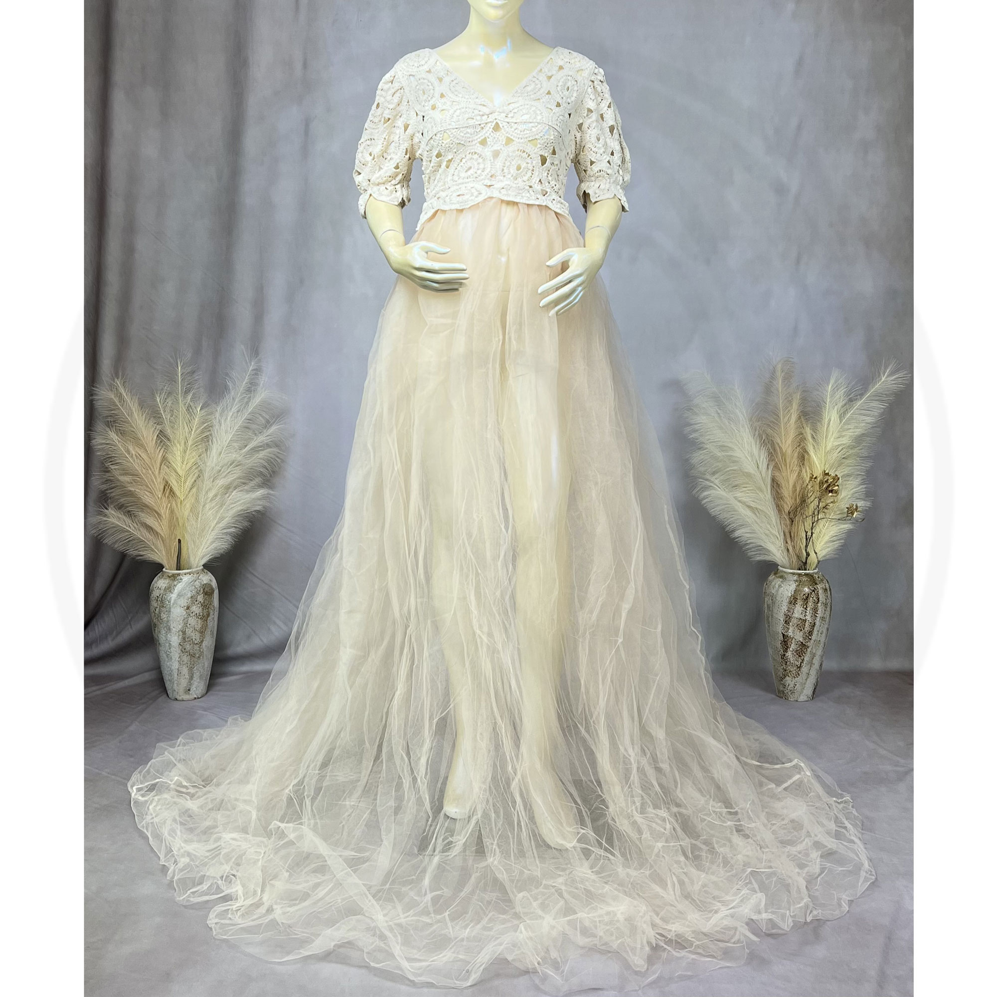 Don&Judy Bohe Korte Mouwen Tul - Women Formal Wear Photoshoot recensie en prijs
