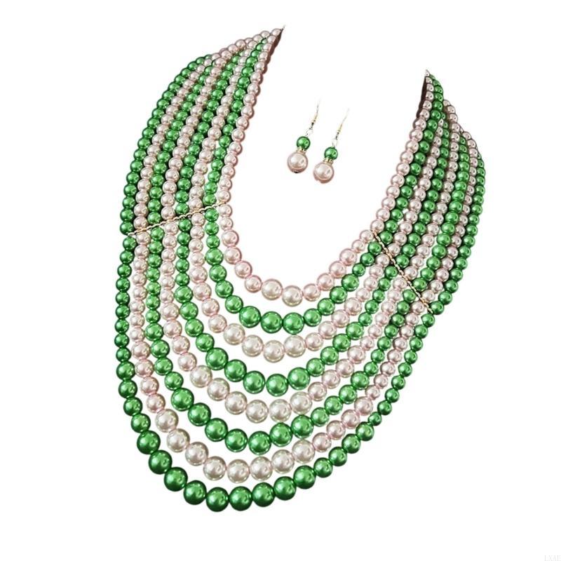 Verfijnde meerlaagse nepparels - Formal Wear Jewelry For Women recensie en prijs