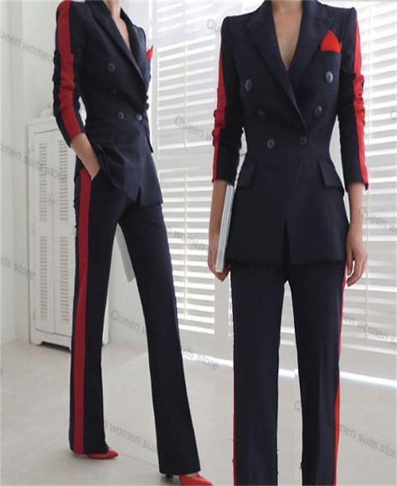 Rood Zwart Herfst Vrouwen Pak  - Women'S Red Formal Wear recensie en prijs