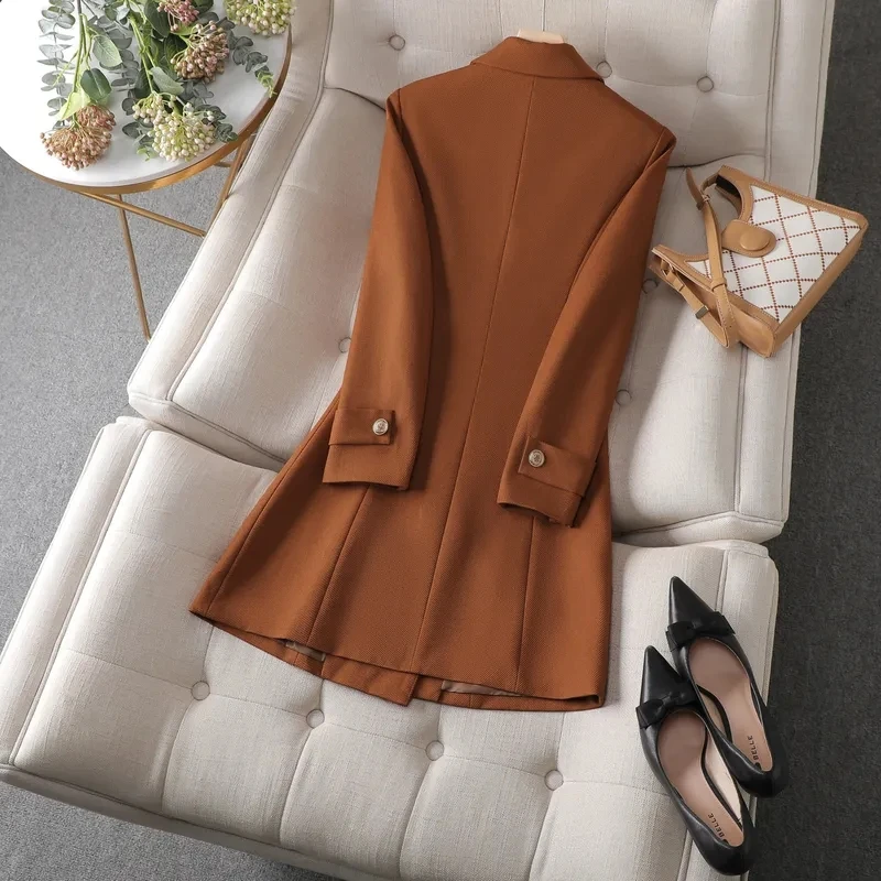 Herfst Winterjas Vrouwen Lange - Women Formal Wear With Blazer recensie en prijs