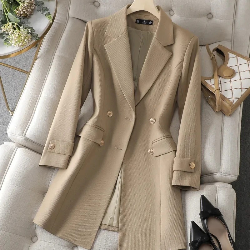 Herfst Winterjas Vrouwen Lange - Women Formal Wear With Blazer recensie en prijs