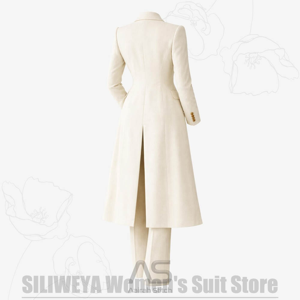 Damespak 3-delig dubbelgeknoop - Women Formal Wear Coat recensie en prijs