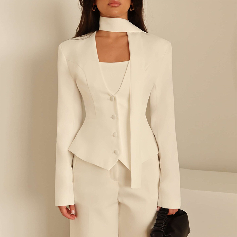 Herfst Vrouwen Pak 1-delige Ko - Women Formal Wear Coat recensie en prijs