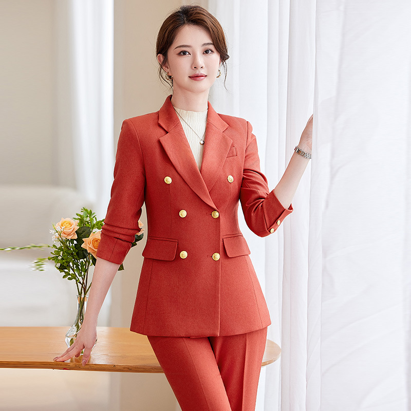 Marineblauwe pakset voor dames - Women Formal Wear Blazer Set recensie en prijs