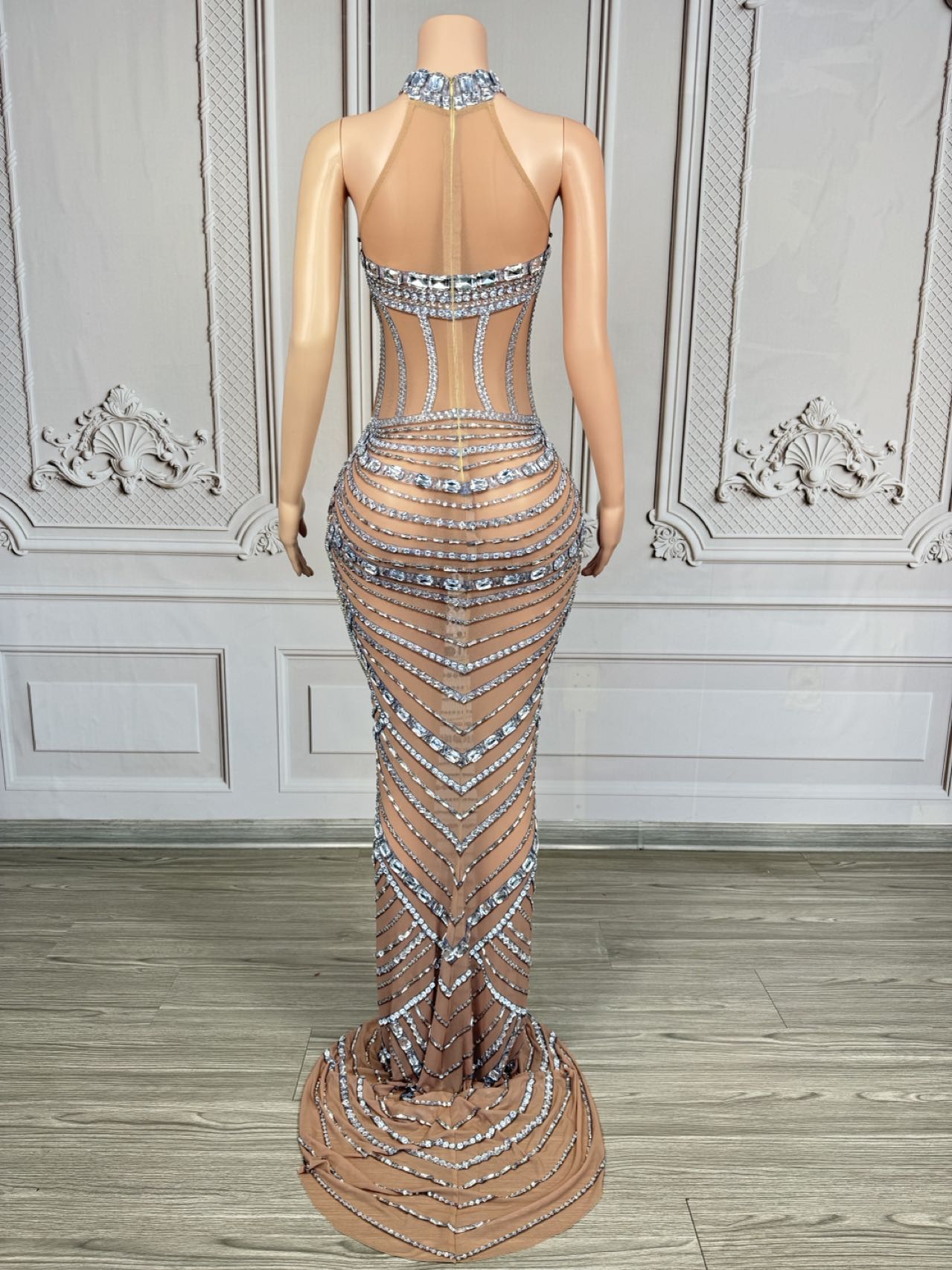 Sexy Vrouwen Sparkly Kristalle - Women Formal Wear Photoshoot recensie en prijs