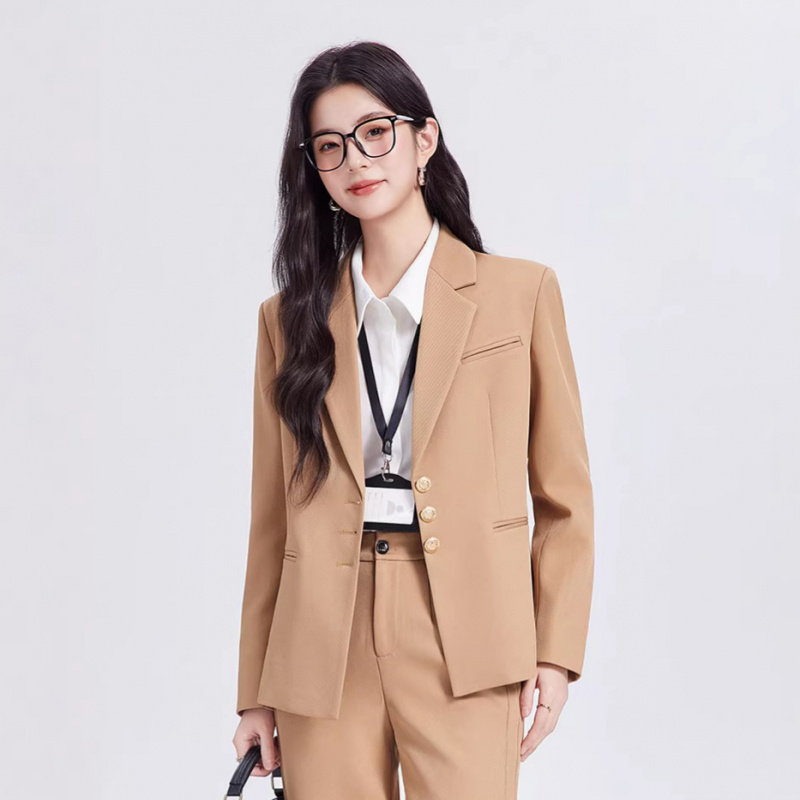 Kaki damespakset, high-end, ca - Women Formal Wear Interview recensie en prijs