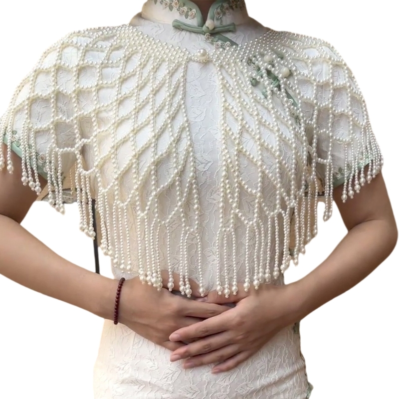 Ademende avondomslag met parel - Formal Wear Jewelry For Women recensie en prijs