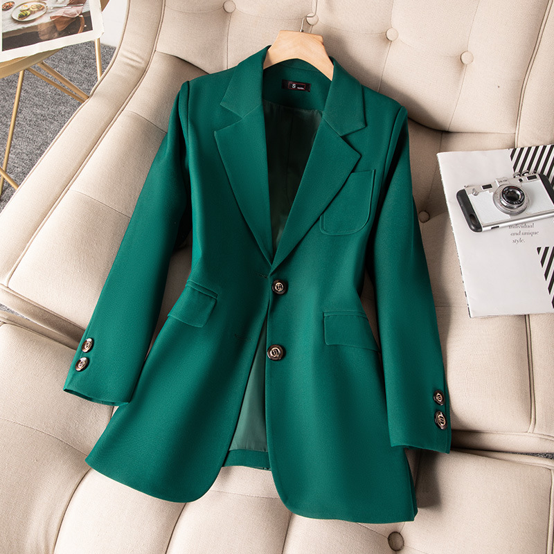 Blauw Zwart Groen Vrouwen Form - Women Formal Wear With Blazer recensie en prijs