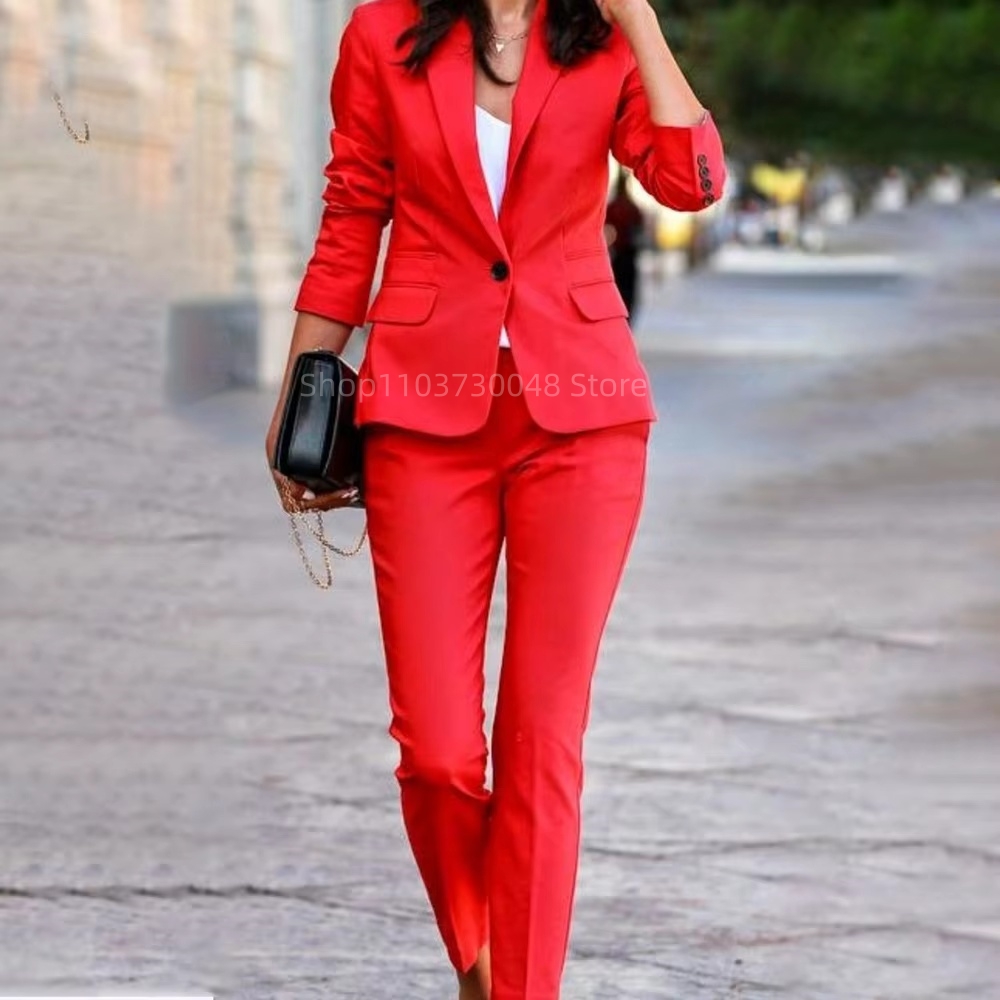 Mode Kantoor Dames Blazer en B - Women Formal Wear Blazer Set recensie en prijs